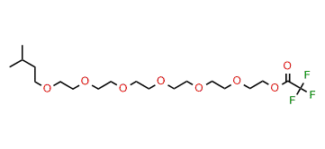 21-Methyl-3,6,9,12,15,18-hexaoxadocosyl trifluoroacetate